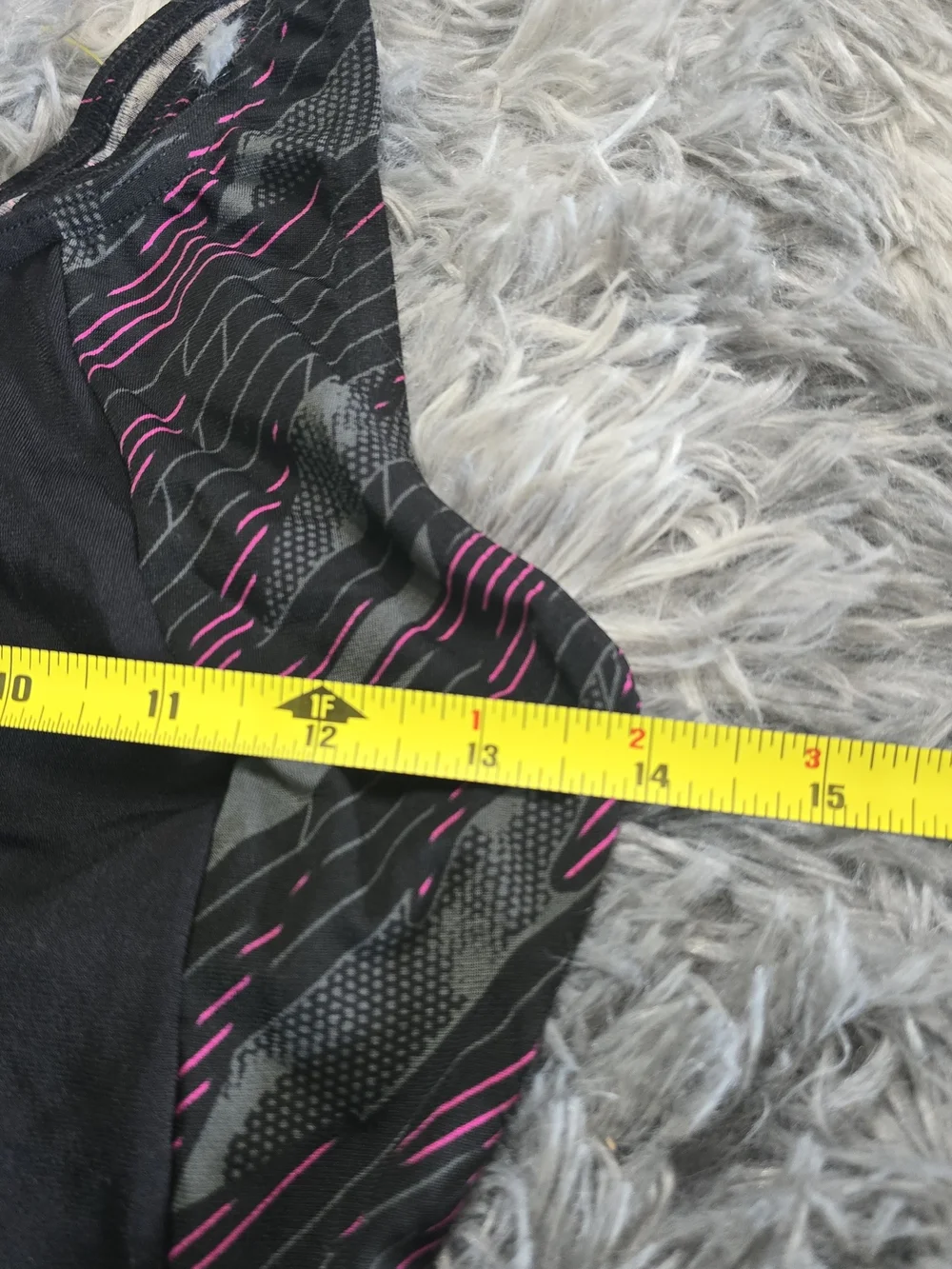 Speedo Black & Pink One-Piece Swimsuit